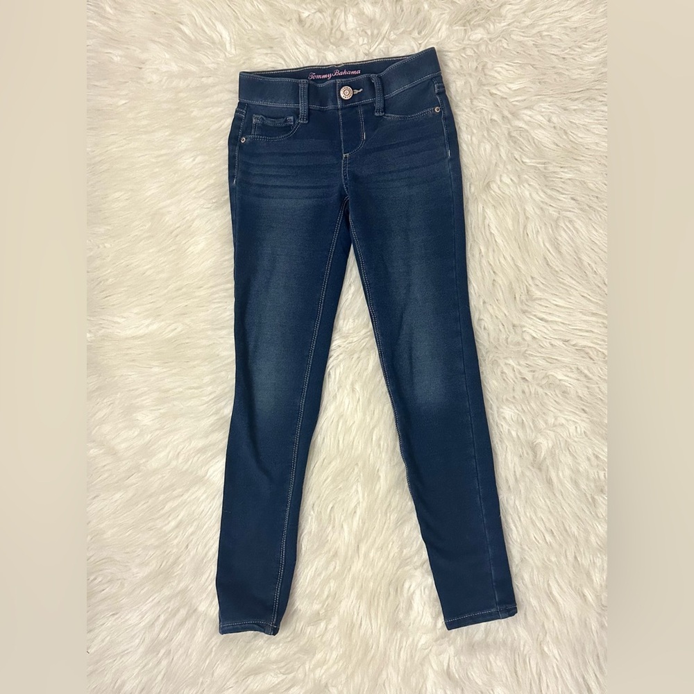 Tommy Bahama Kids Dark Blue Denim Skinny Jeans